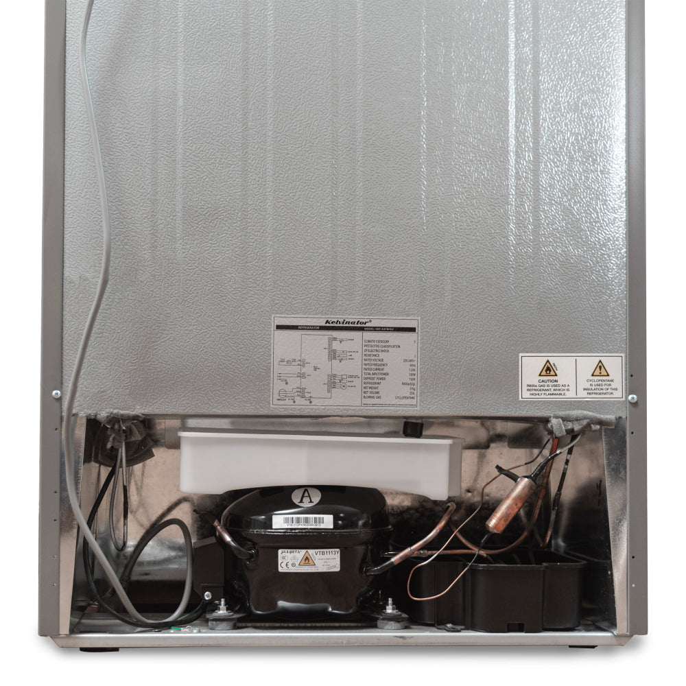 Kelvinator 350 litres 2 Star Double Door Refrigerators, Hairline Silver KRF-A370HSV(491604417) (OPEN BOX) Kelvinator 350 litres 2 Star Double Door Refrigerators, Hairline Silver KRF-A370HSV(491604417) (OPEN BOX)